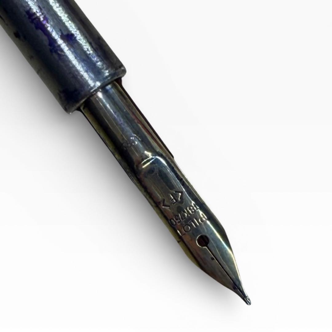 PILOT パイロット　万年筆　キャップレス　ノック式　18K750 筆記具