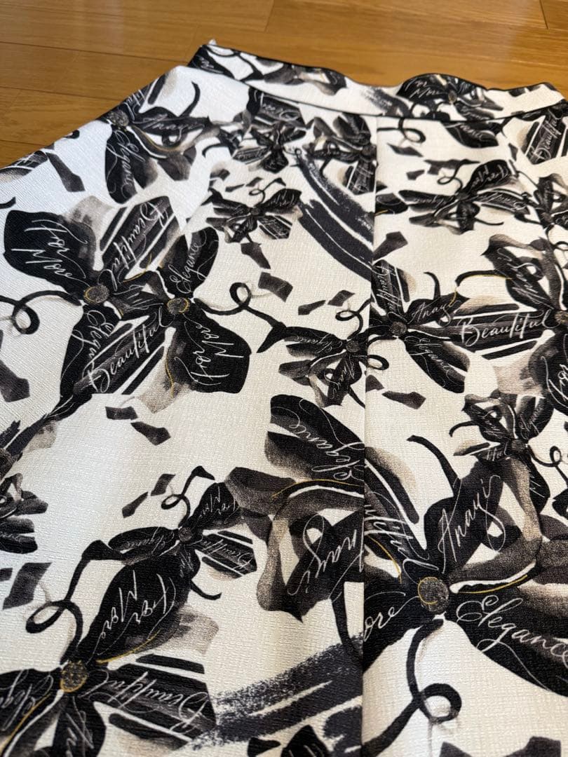 ANAYI✨花柄フレアスカート