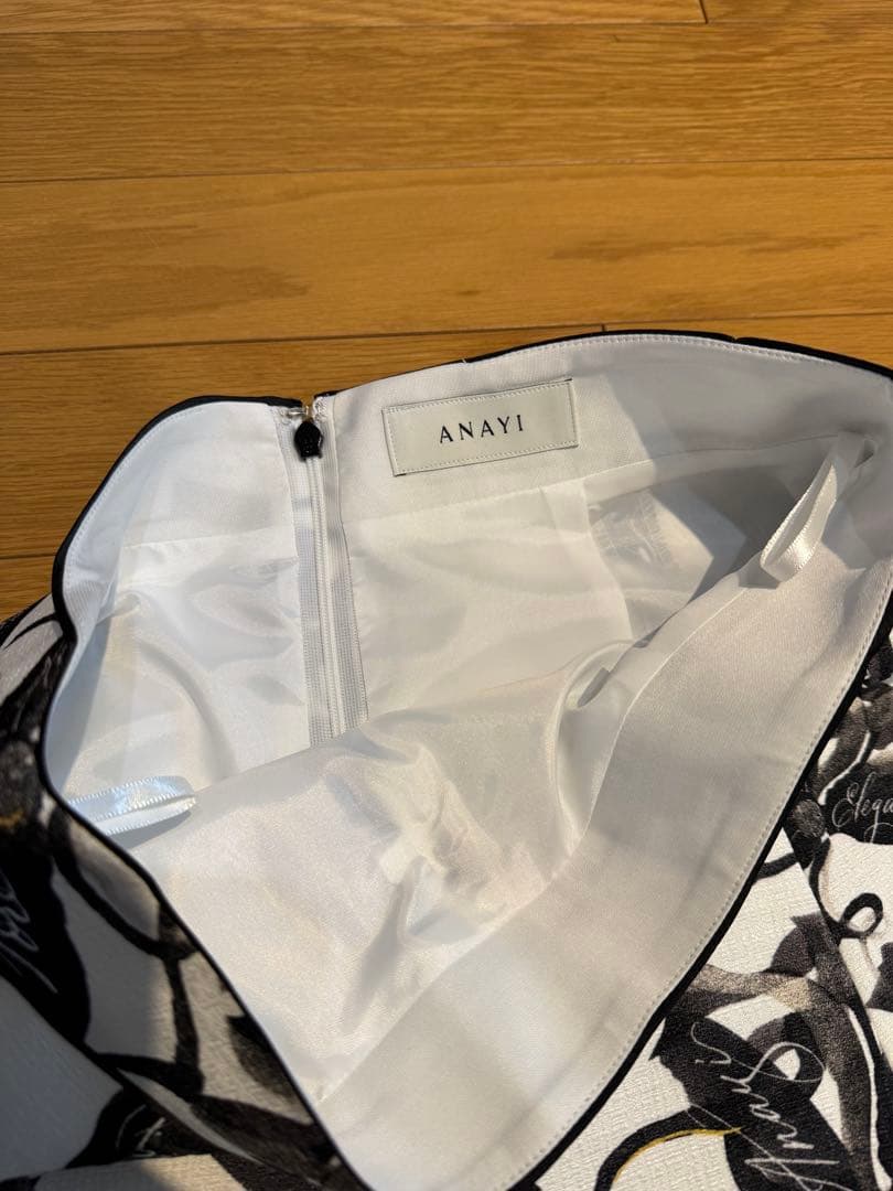 ANAYI✨花柄フレアスカート