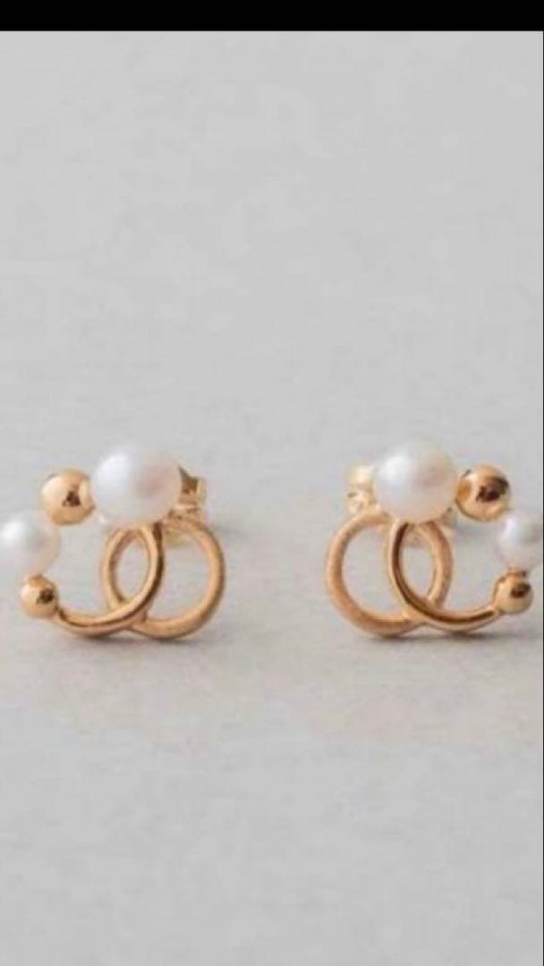 ete バブルパールピアス