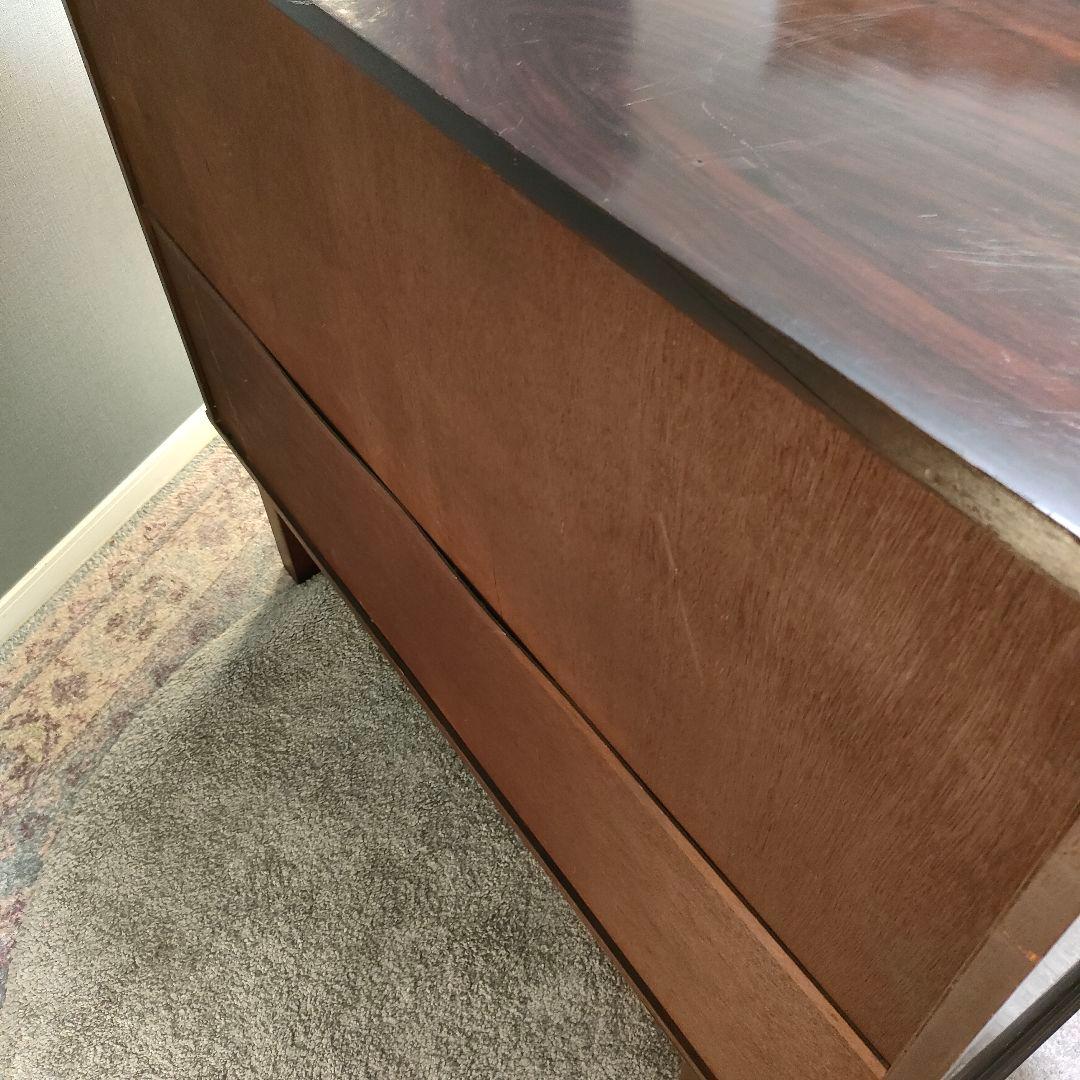 【ヴィンテージ】昭和レトロ和風ミッドセンチュリー キャビネット 飾り棚 食器棚