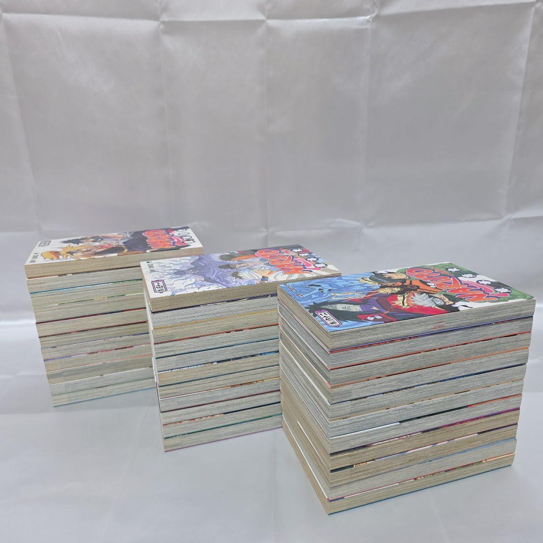NARUTO 全72巻[完]+関連本2冊/全巻簡易クリーニング済み/N01