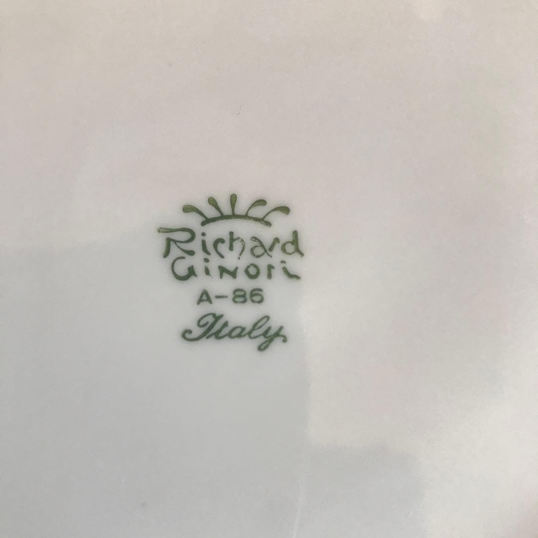 Richard Ginori プレートセット 6枚 約19.4cm