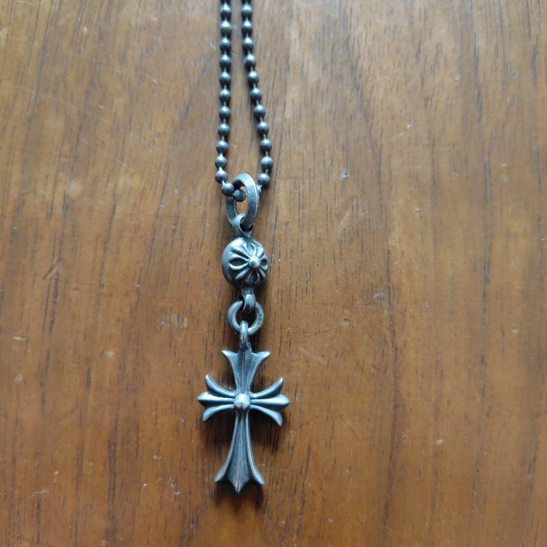 クロムハーツ正規　クロスボール　ネックレス