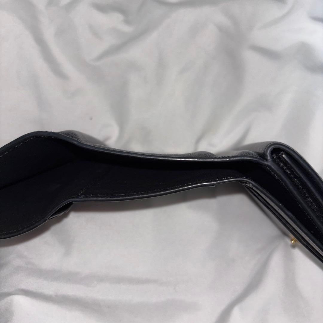 LOEWE ロエベ 財布 ミニ財布 ウォレット ミニウォレット 三つ折財布 黒