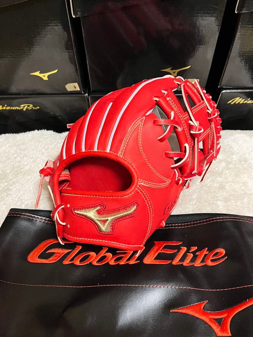 日本製　グローバルエリート　 硬式　内野手用　グラブ　ミズノプロ