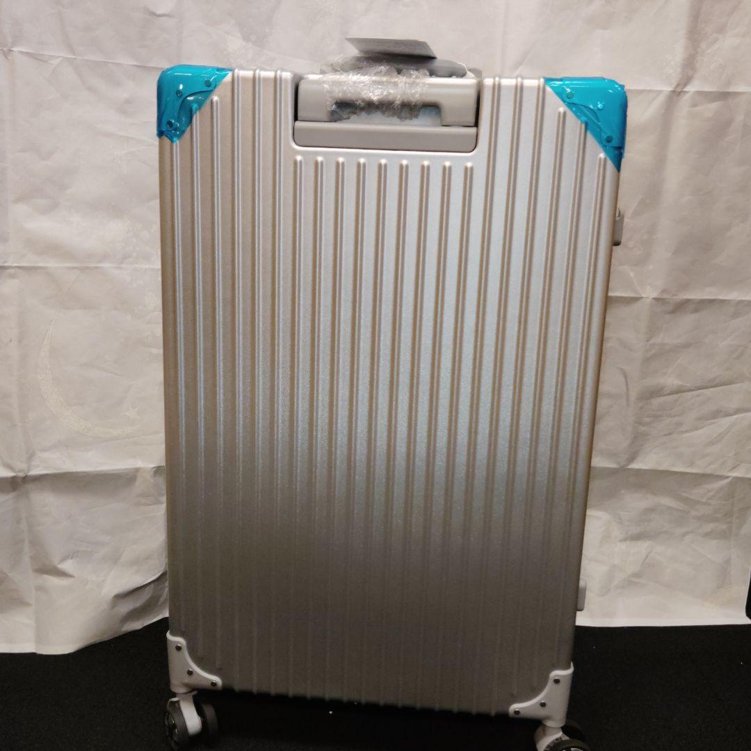 WanderMore スーツケース キャリーケース アルミフレーム シルバー