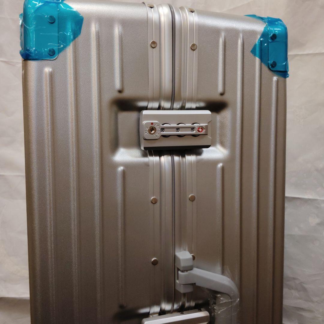 WanderMore スーツケース キャリーケース アルミフレーム シルバー