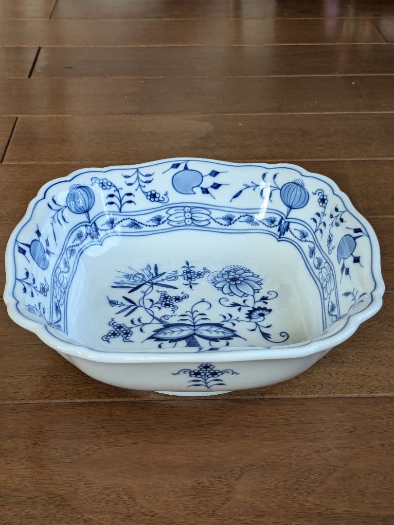 Ndream☆マイセン☆ブルーオニオン☆サラダボール