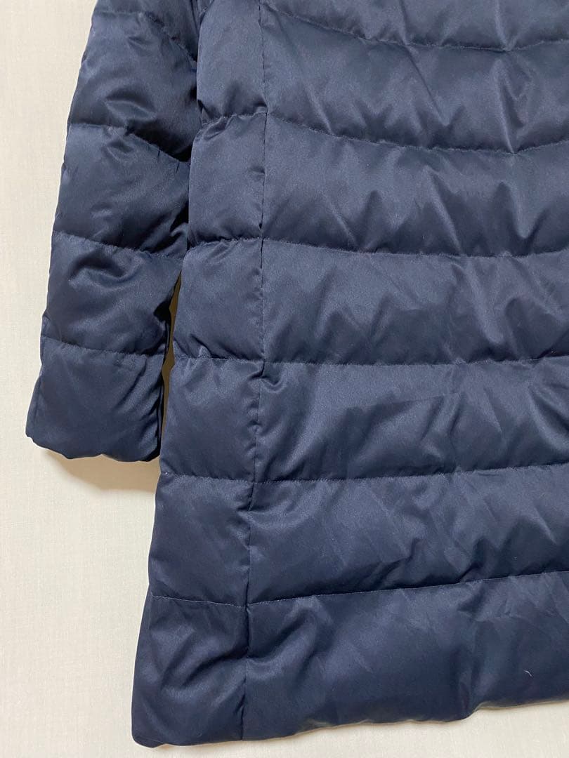 le.coeur blanc ファーフードロングダウン　ブラック　40