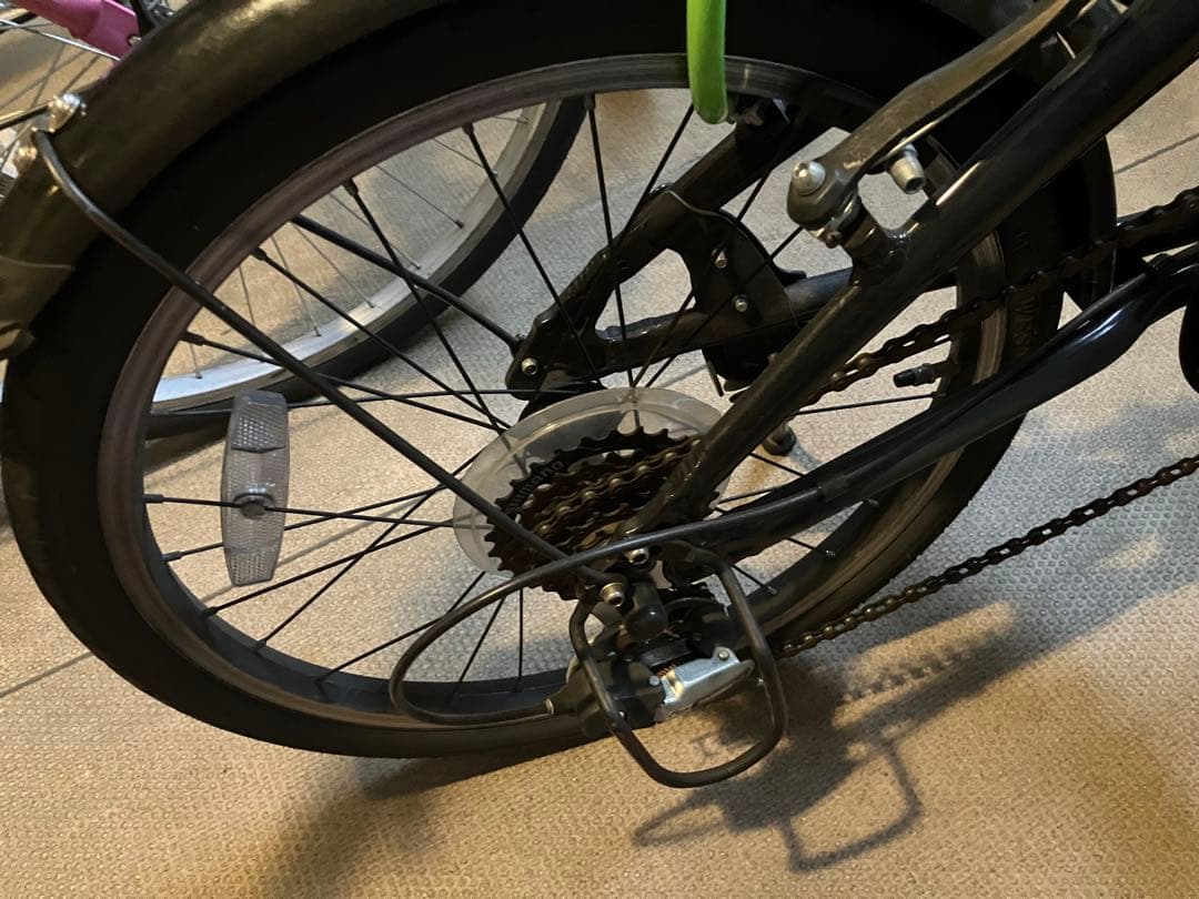 折りたたみ自転車 ブラック