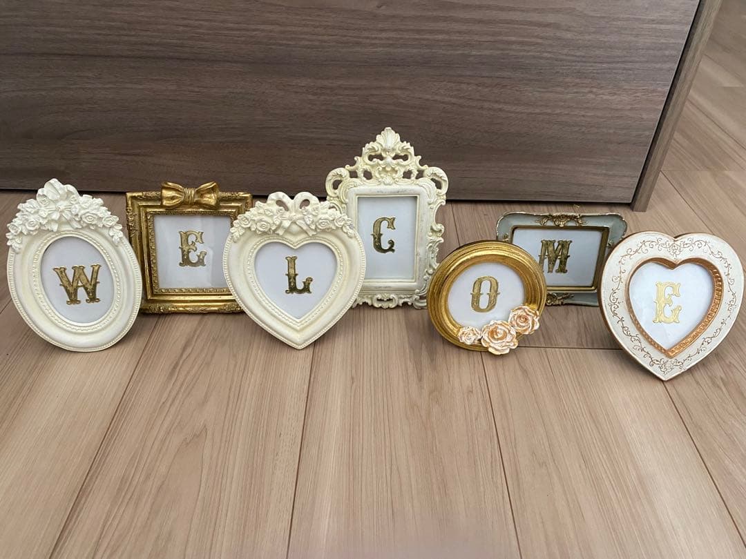 【最終値下げ】結婚式　ウェルカムスペース　幸せを呼ぶフォトフレーム