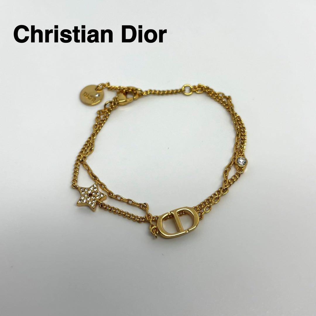 Christian Dior ディオール ゴールドブレスレット レディース