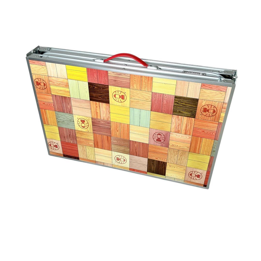 【美品】コールマン ナチュラルモザイクリビングテーブル 140プラス