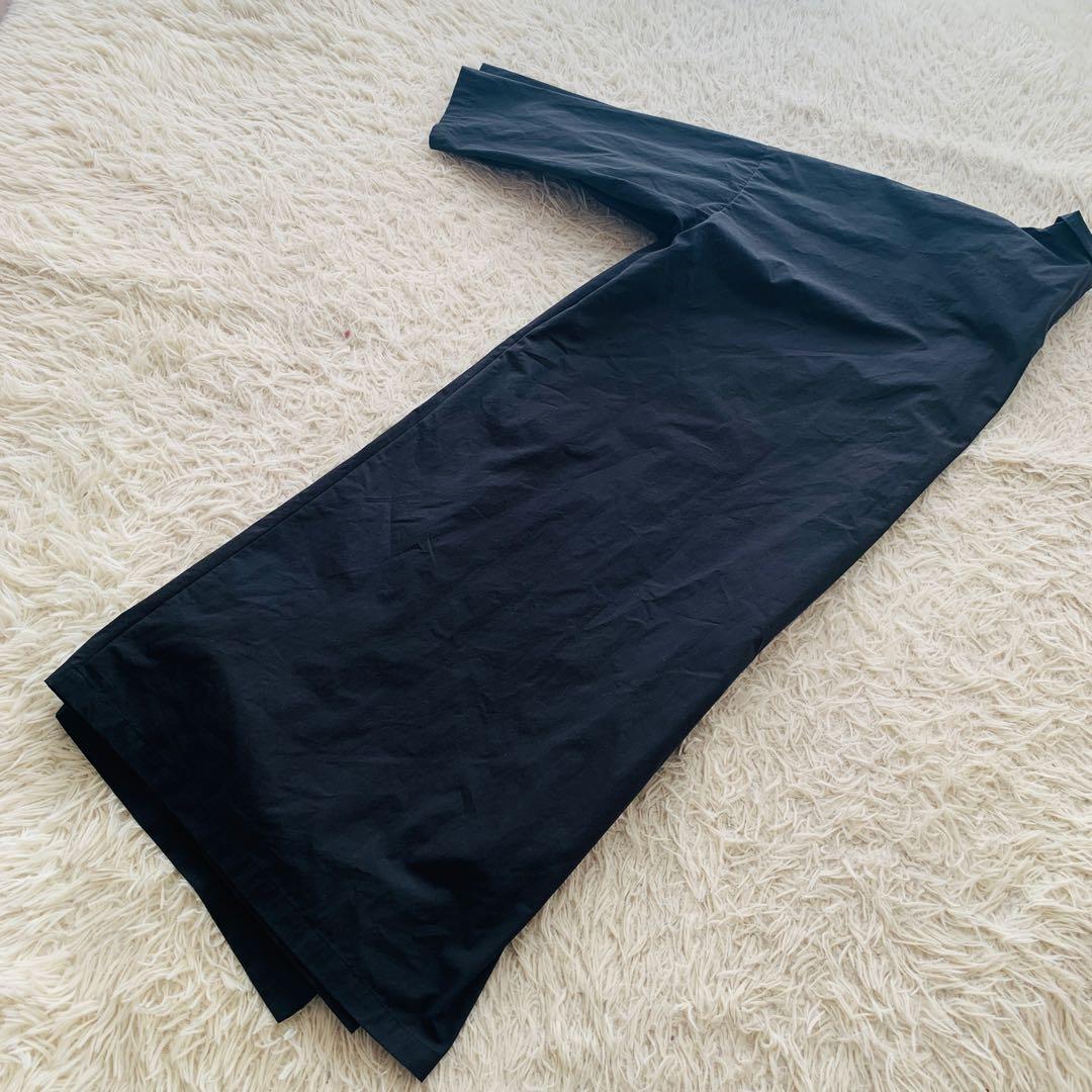 moe様　mizuiro ind 比翼ワイドシャツライクロングコート