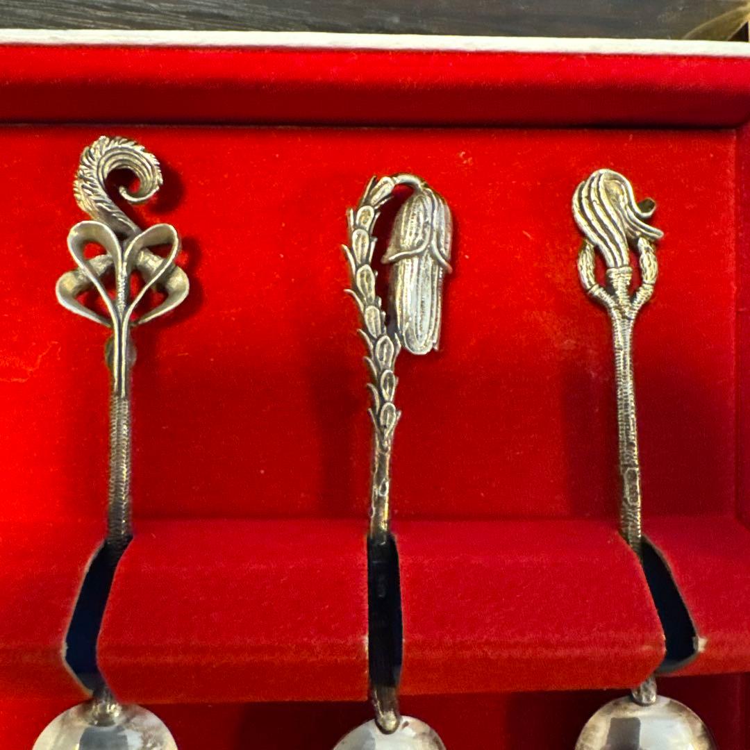 クリストフ ウィドマン　銀製デミタススプーン6客セット