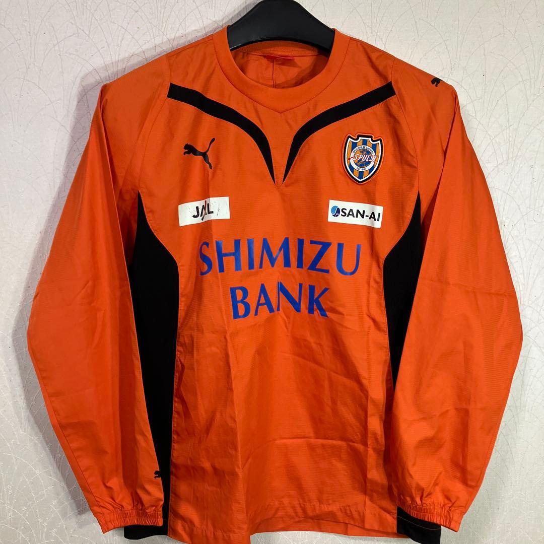 清水エスパルス　支給品　トレーニングウェア　PUMA ピステ　スポンサー付き