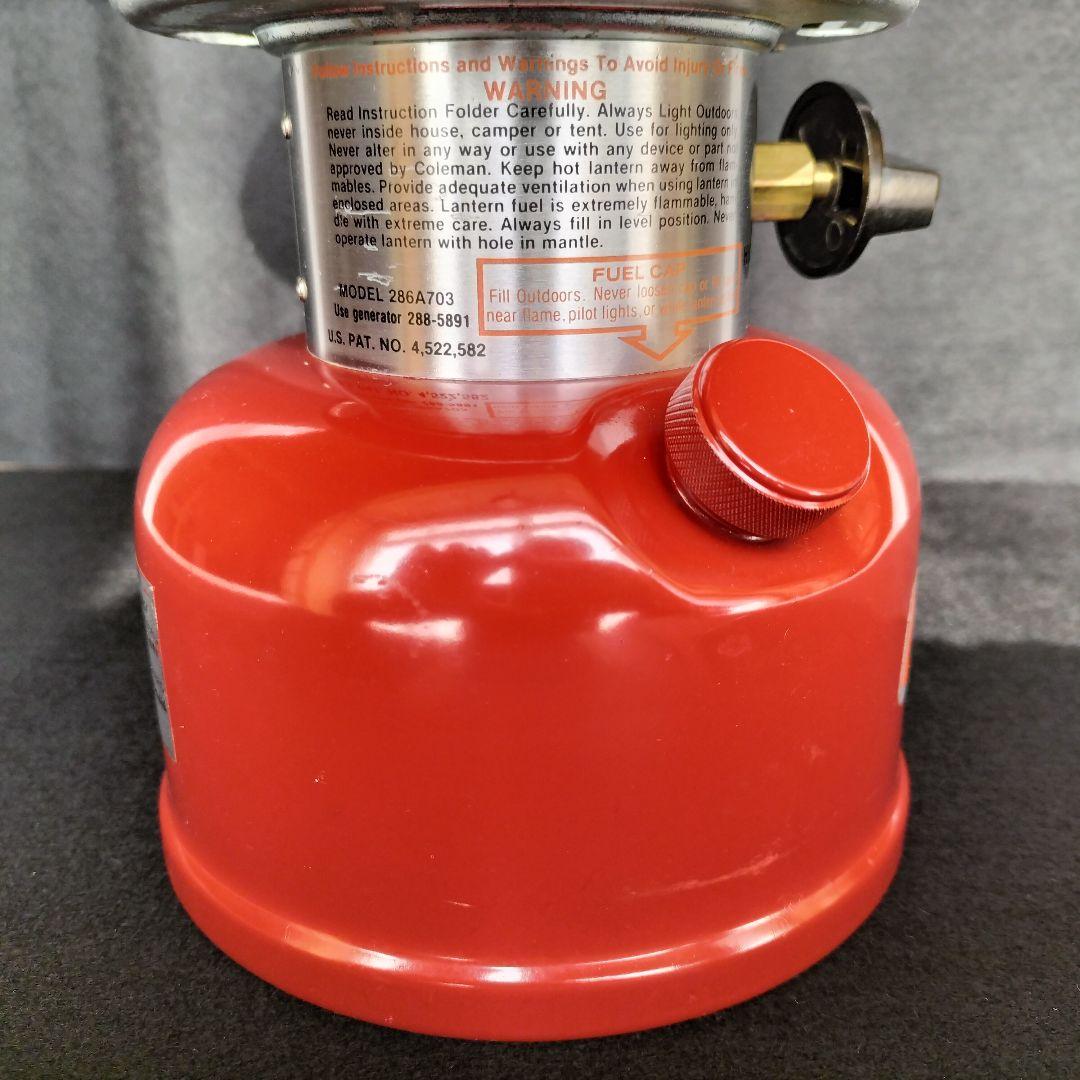 Coleman 286A703 ランタン 1989年6月 コールマン バースデー