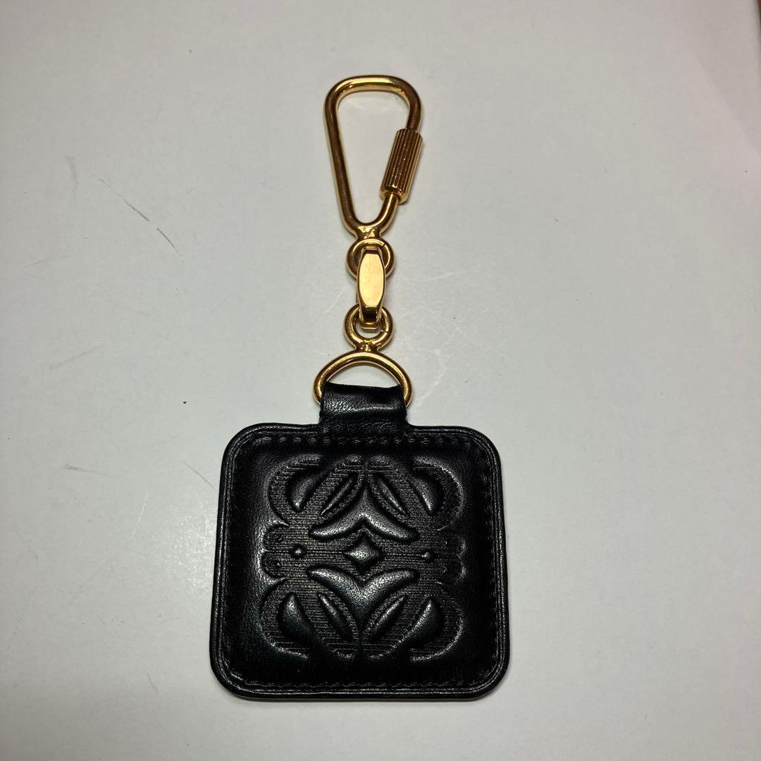 【未使用】LOEWE　ロエベ　アナグラム　 　　　　レザー　キーホルダー
