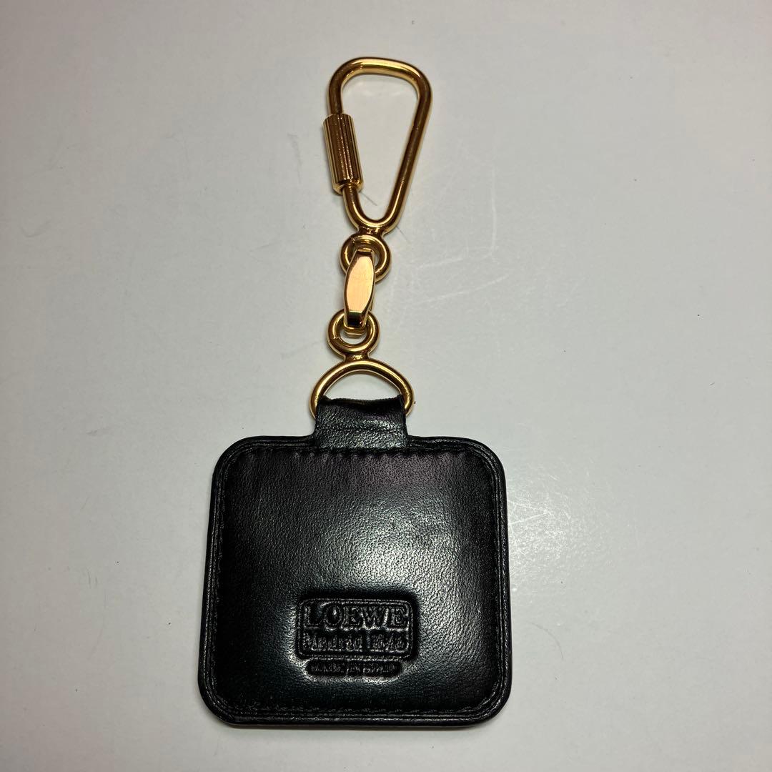 【未使用】LOEWE　ロエベ　アナグラム　 　　　　レザー　キーホルダー