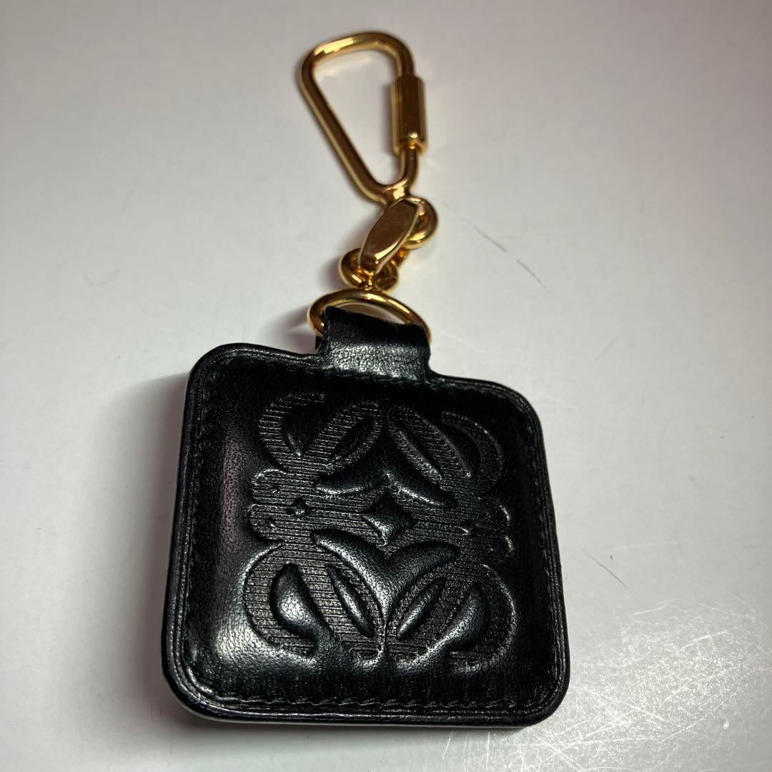【未使用】LOEWE　ロエベ　アナグラム　 　　　　レザー　キーホルダー