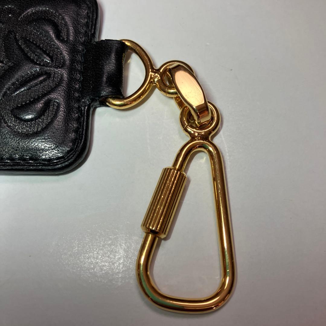 【未使用】LOEWE　ロエベ　アナグラム　 　　　　レザー　キーホルダー