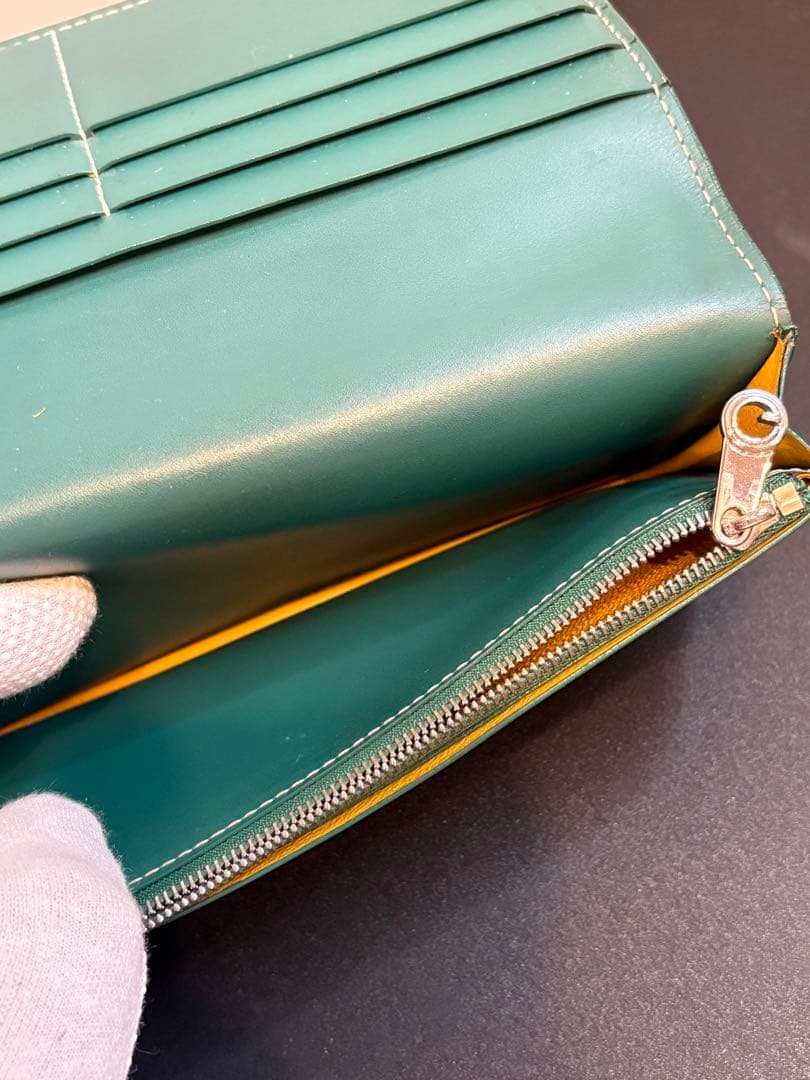 【 廃盤美品 】 GOYARD (ゴヤール) 長財布 マーカージュ入り