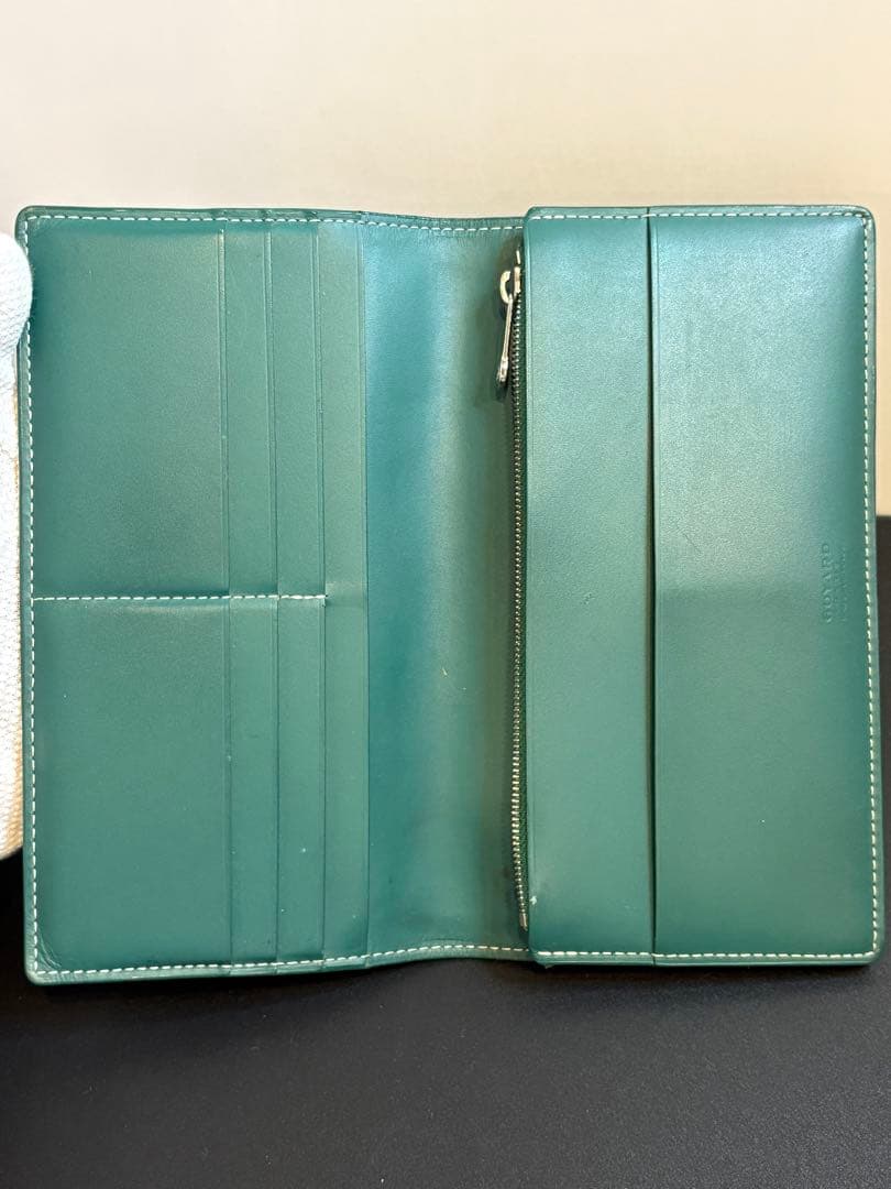 【 廃盤美品 】 GOYARD (ゴヤール) 長財布 マーカージュ入り