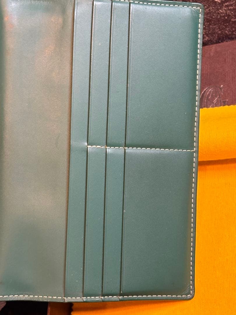 【 廃盤美品 】 GOYARD (ゴヤール) 長財布 マーカージュ入り