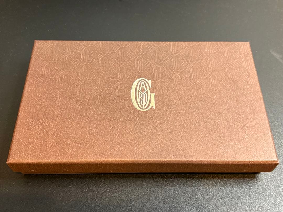 【 廃盤美品 】 GOYARD (ゴヤール) 長財布 マーカージュ入り