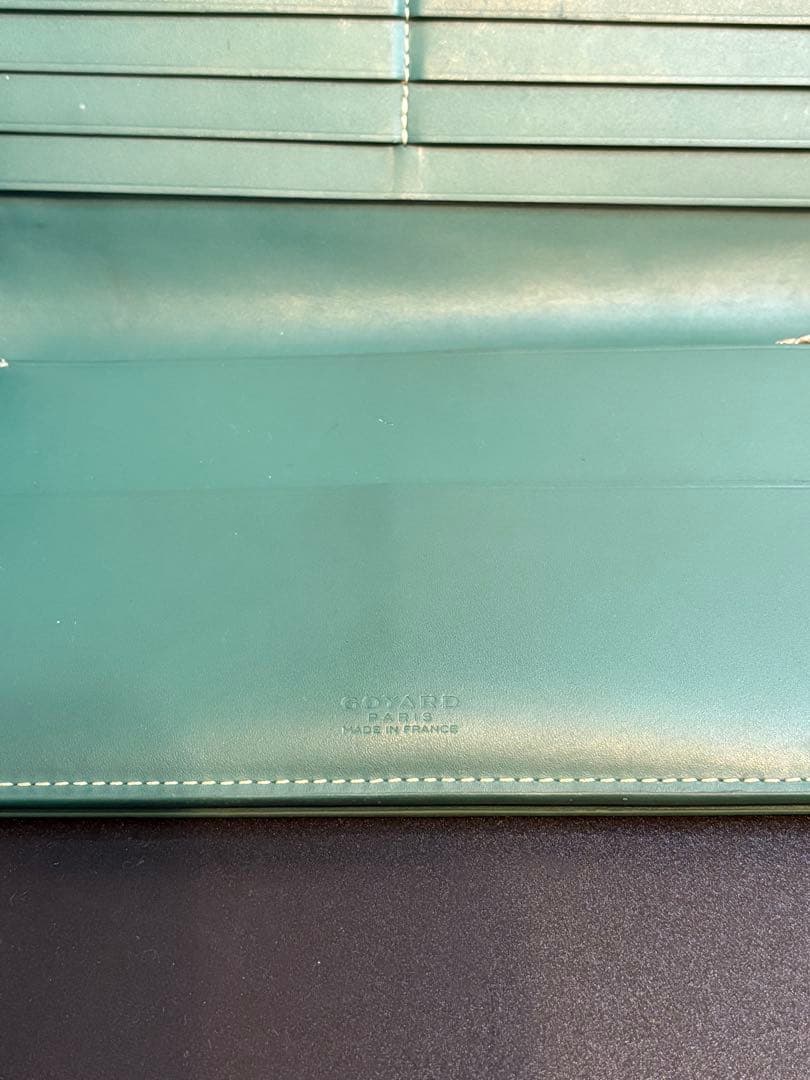 【 廃盤美品 】 GOYARD (ゴヤール) 長財布 マーカージュ入り