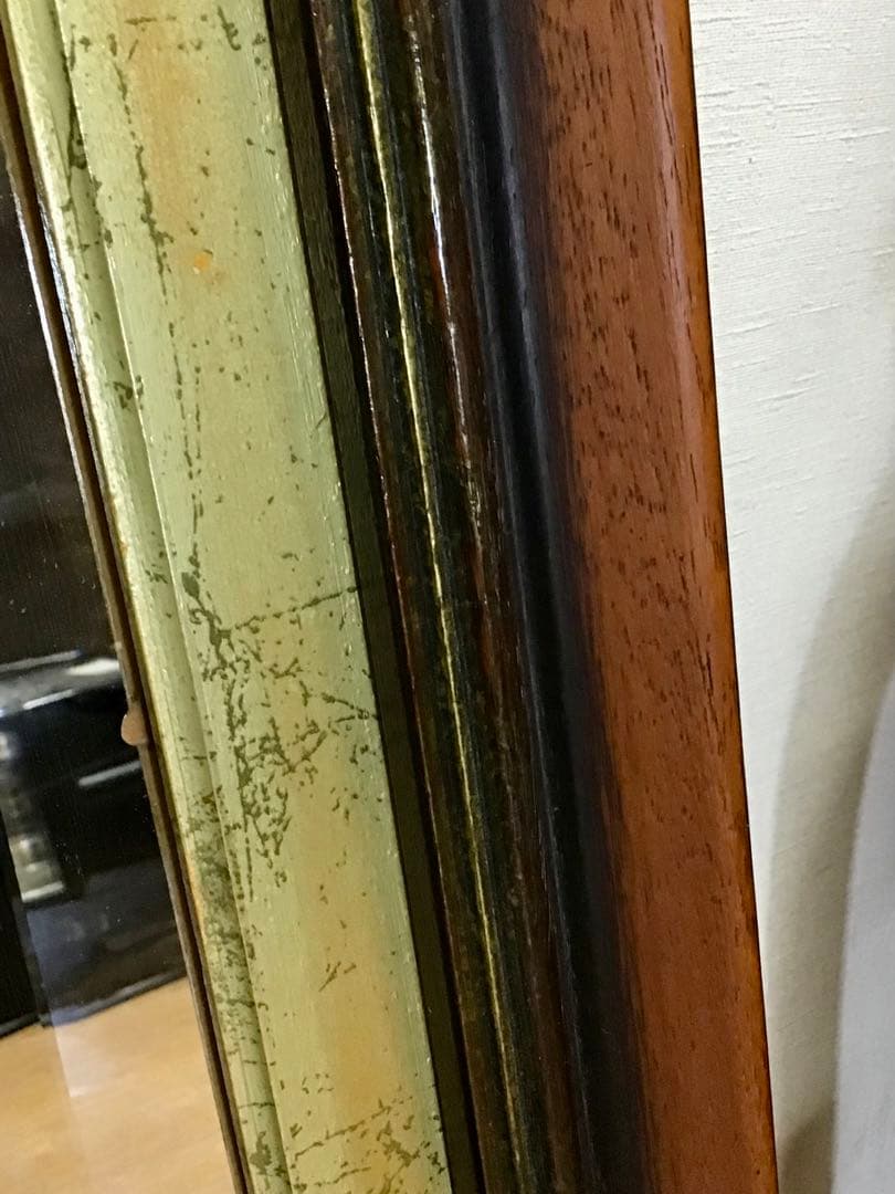 tetsu0525☆管232☆イタリア製☆アンティーク☆壁掛けウォームミラ