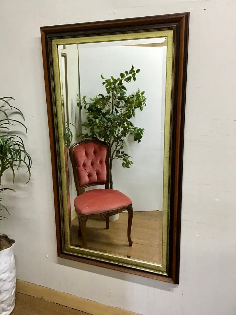 tetsu0525☆管232☆イタリア製☆アンティーク☆壁掛けウォームミラ