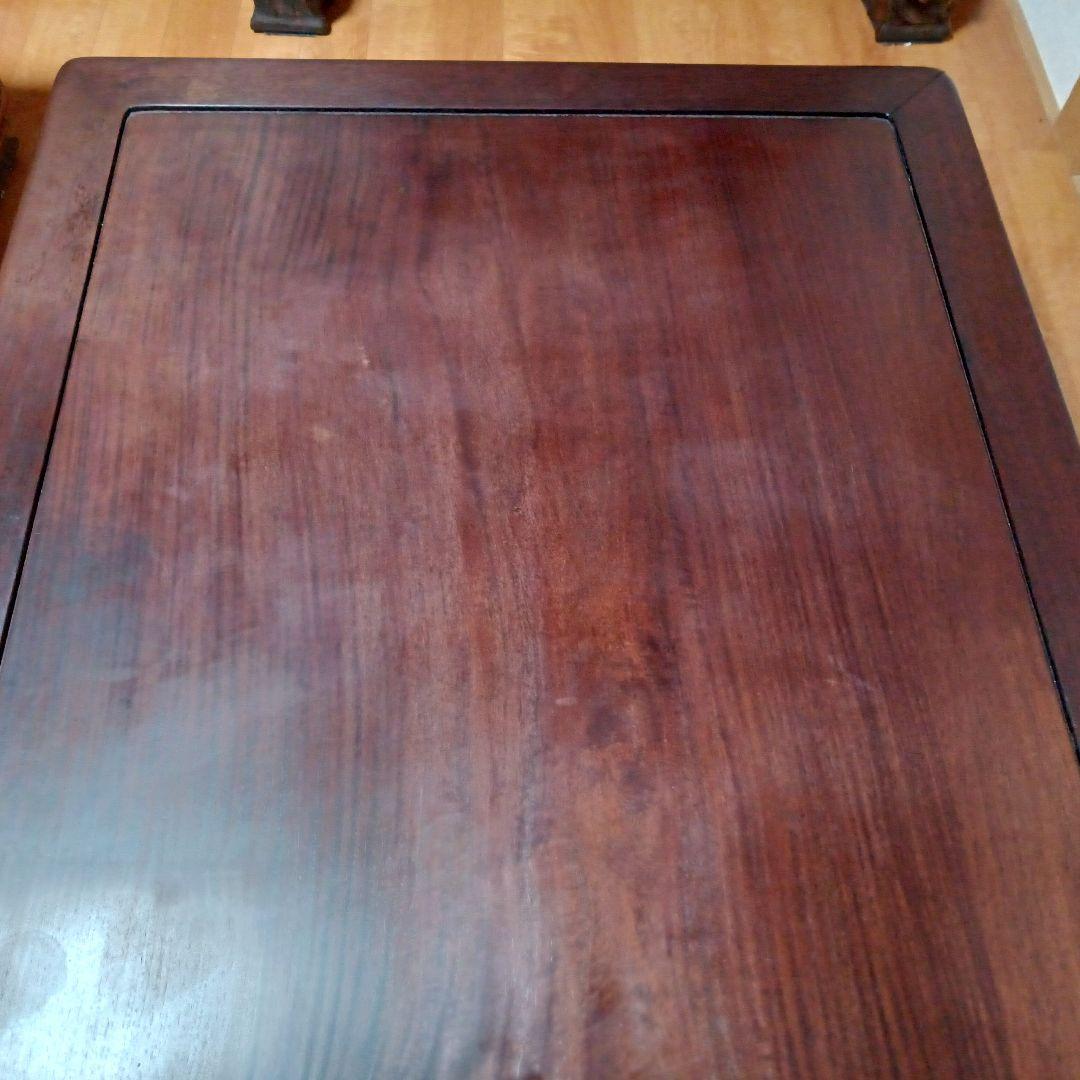 紫檀　座卓　和風　机