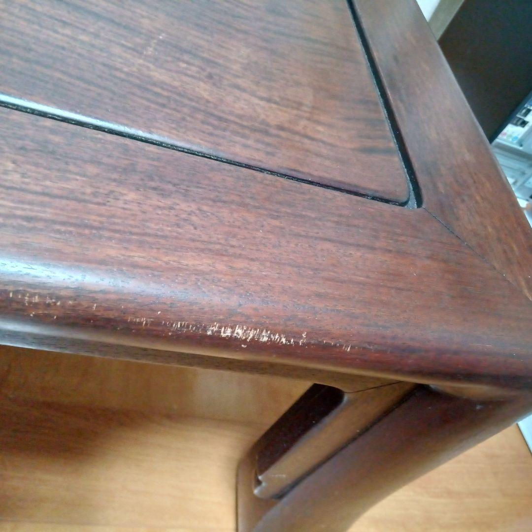 紫檀　座卓　和風　机