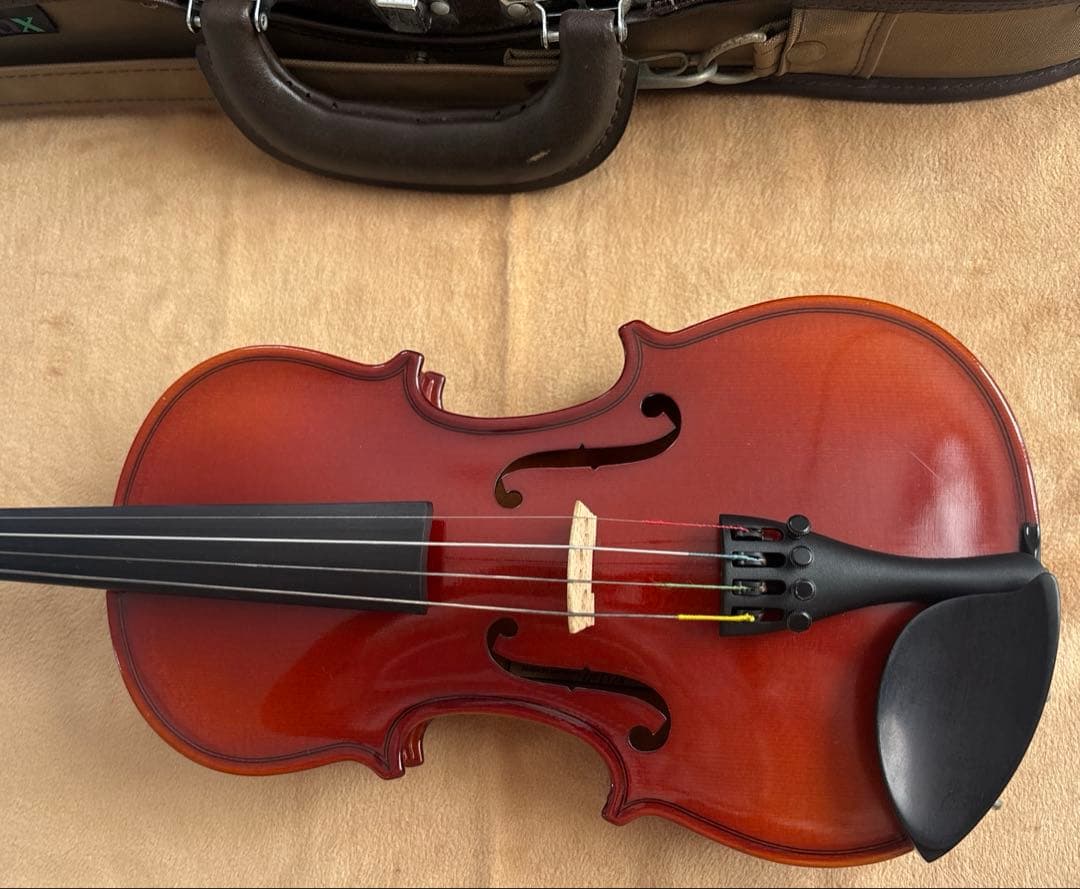 RUDOLPH FIEDLER/バイオリンドイツ製 1/8 、ケースセット売り