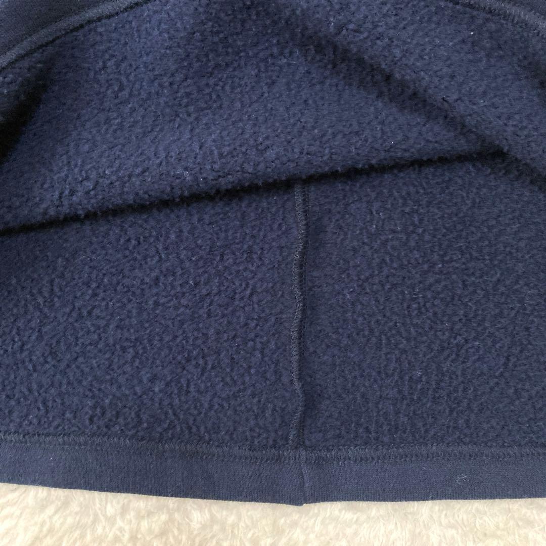 【ぽん】美品☆Mochiモチ　スウェットジャンパースカート　ネイビー