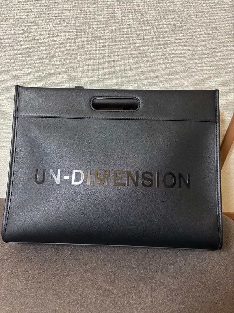 UNDIMENSION 2way ショッパートートバッグ　モチーフタグキーリング