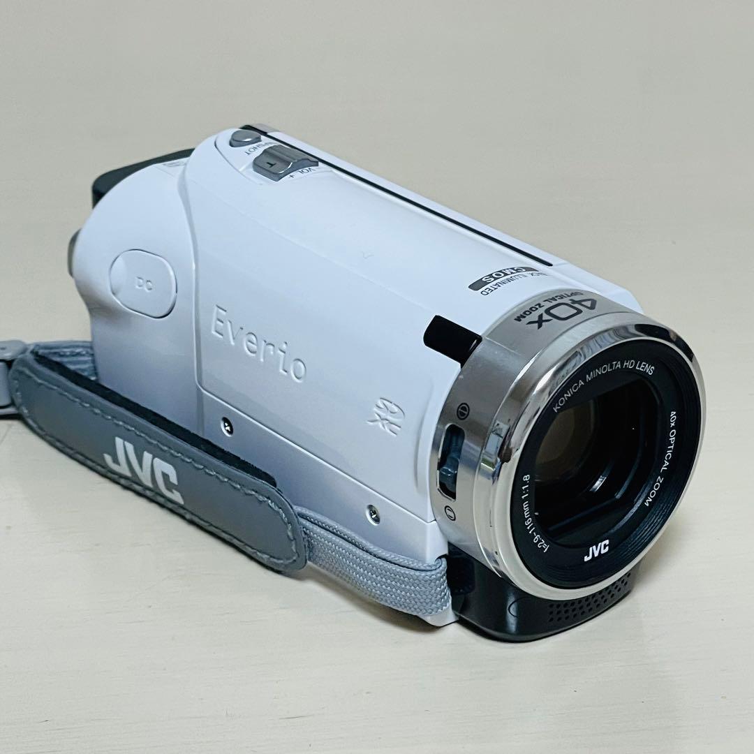 JVCケンウッド Everio GZ-E180 ビデオカメラ ホワイト