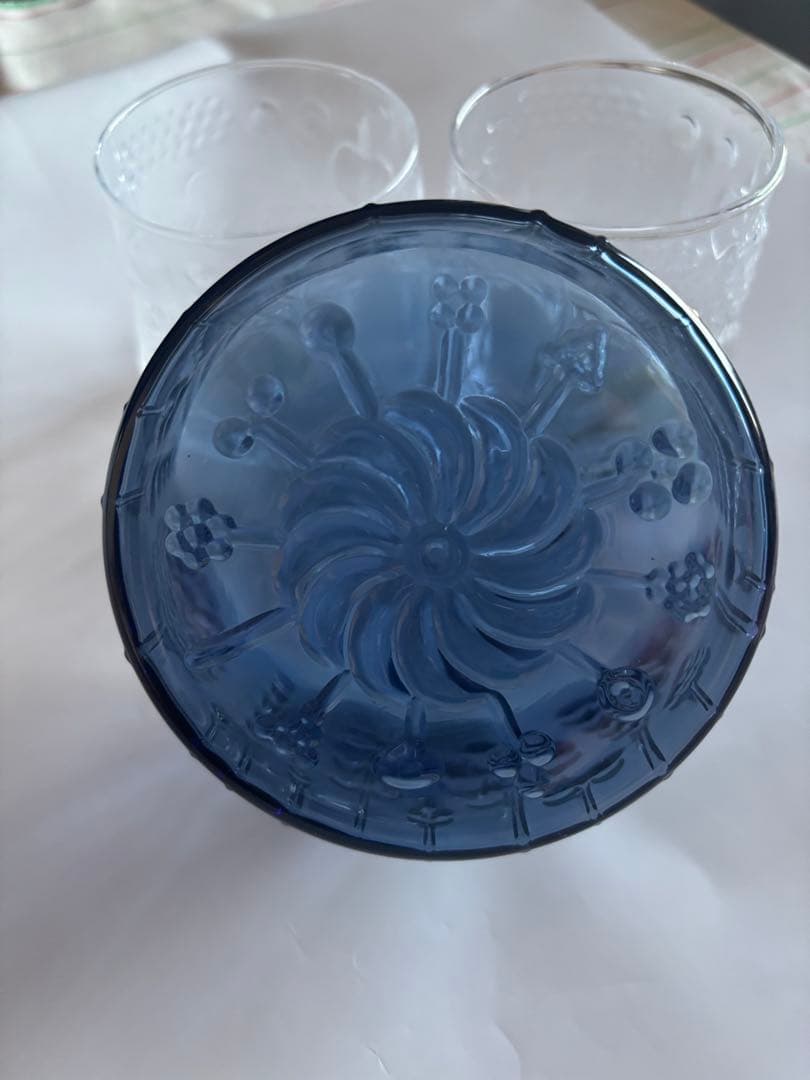  フローラ　レイン　10センチボウル　フルッタクリア　セット