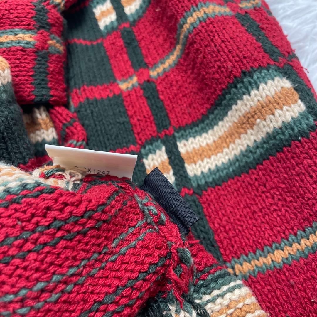 【初期】RRL RALPH LAUREN ネイティブ ガウン カーディガン L