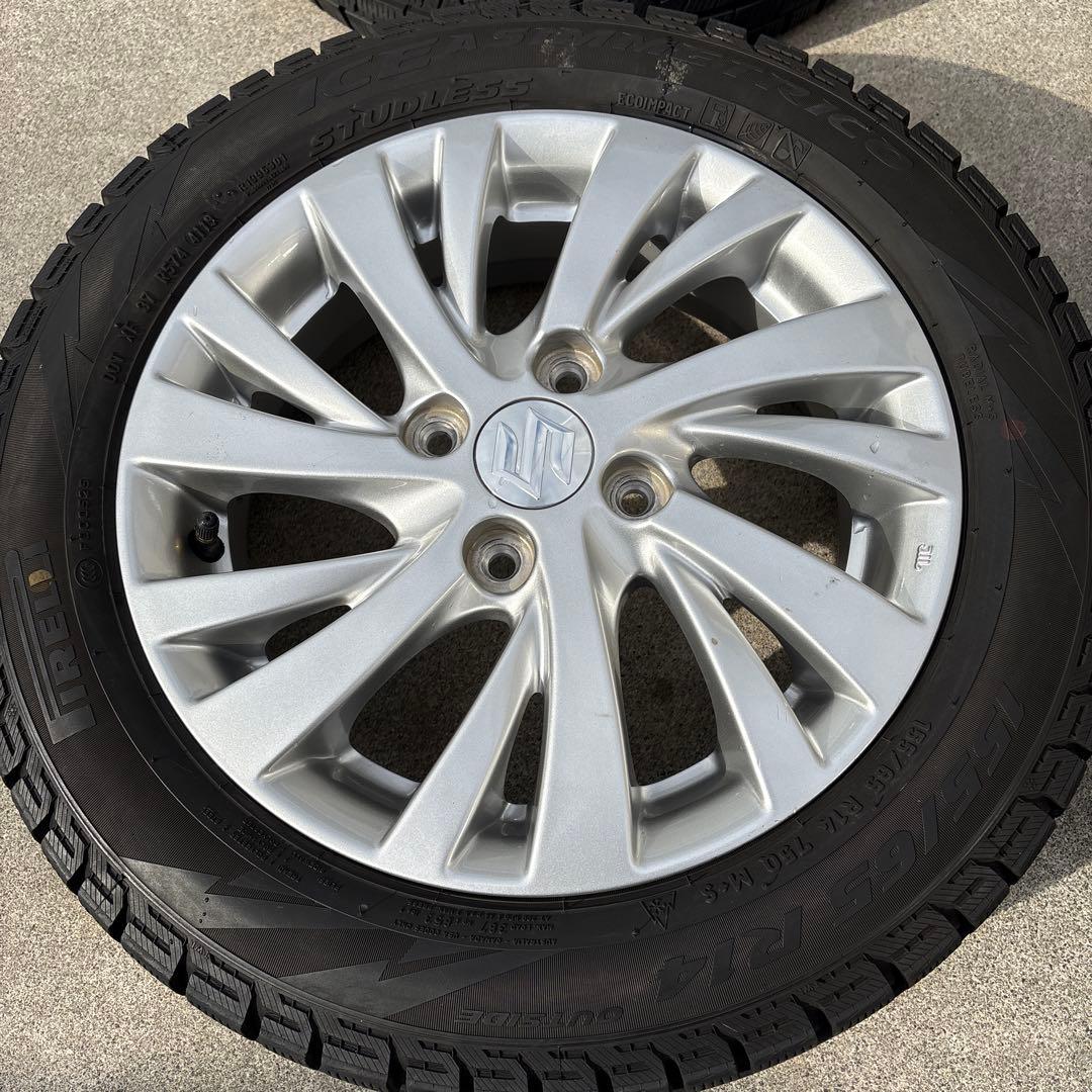 ゆか様　スズキ純正ホイール　スタッドレス　4本SET(2本)