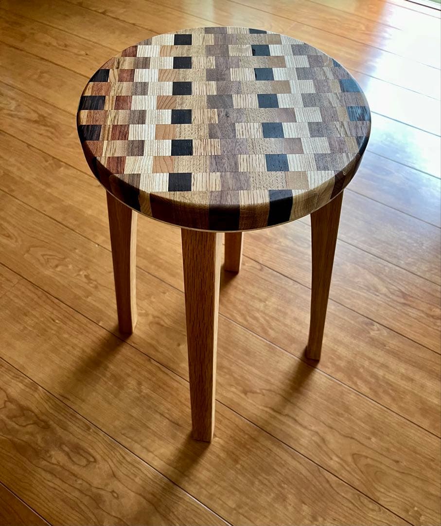 ハンドメイド　スツール