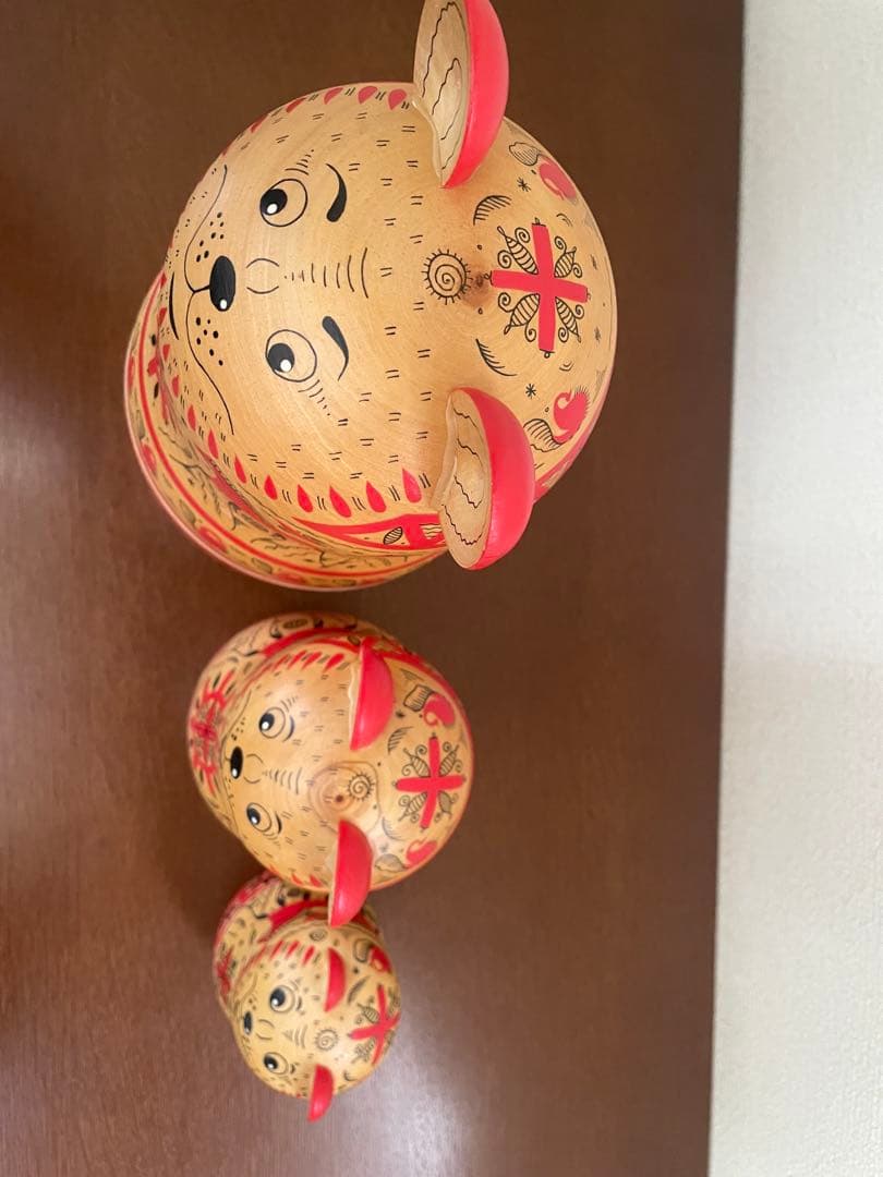 クマのマトリョーシカ 3個セット