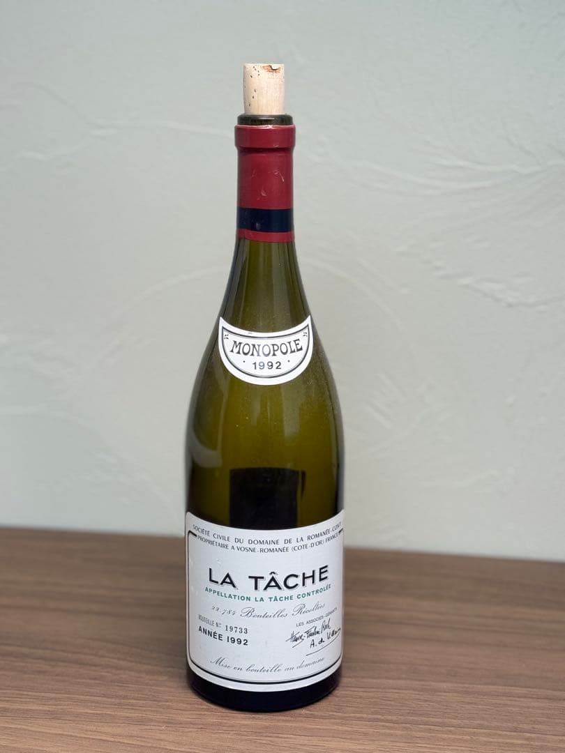 LA TÂCHE 1992 空瓶