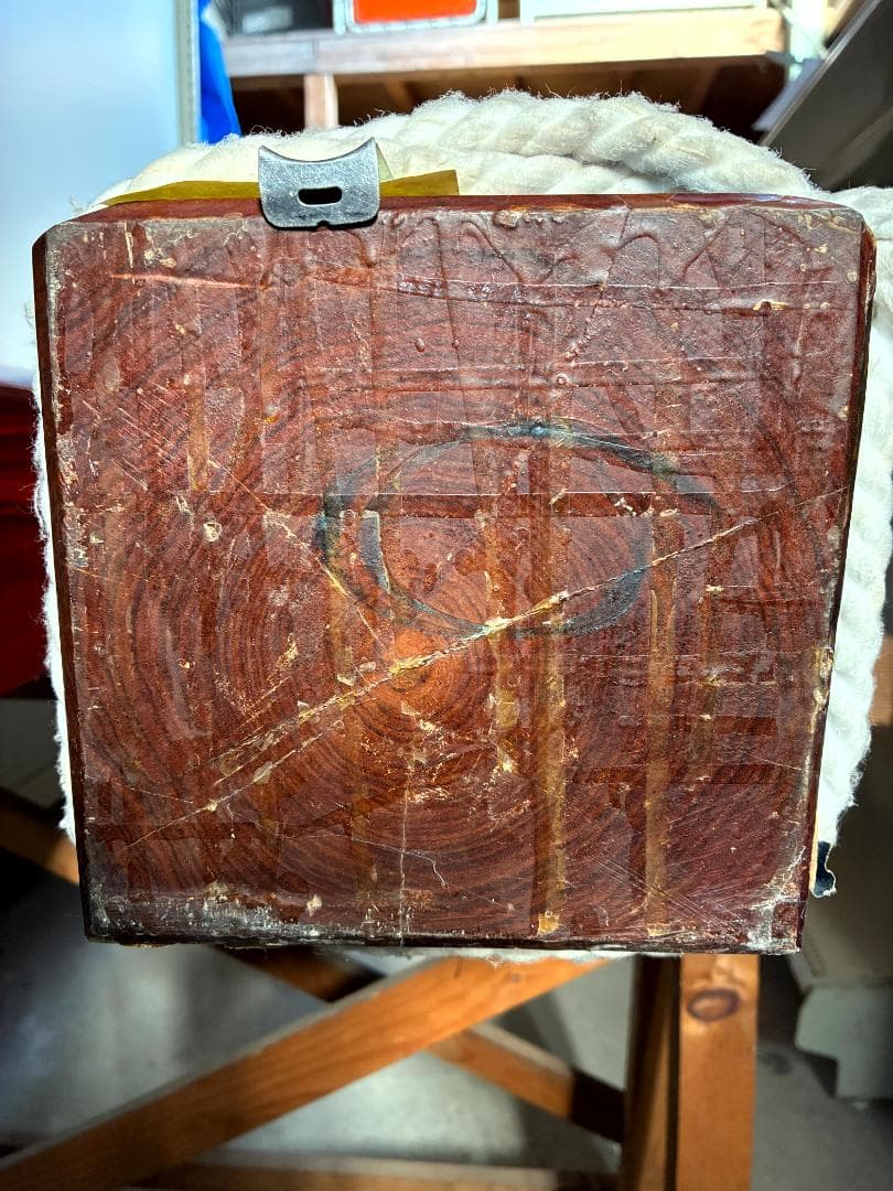 床柱　紫檀　5.5寸（16.5ｃｍ）