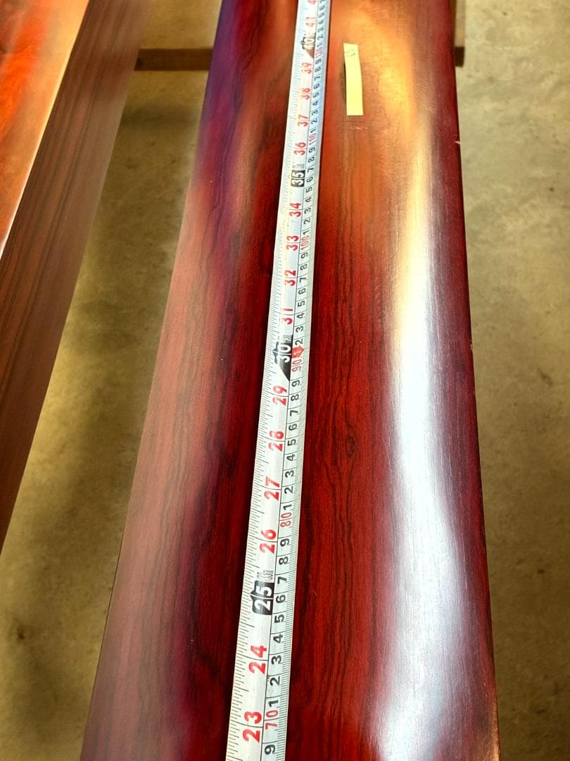 床柱　紫檀　5.5寸（16.5ｃｍ）