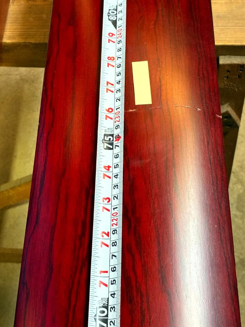 床柱　紫檀　5.5寸（16.5ｃｍ）