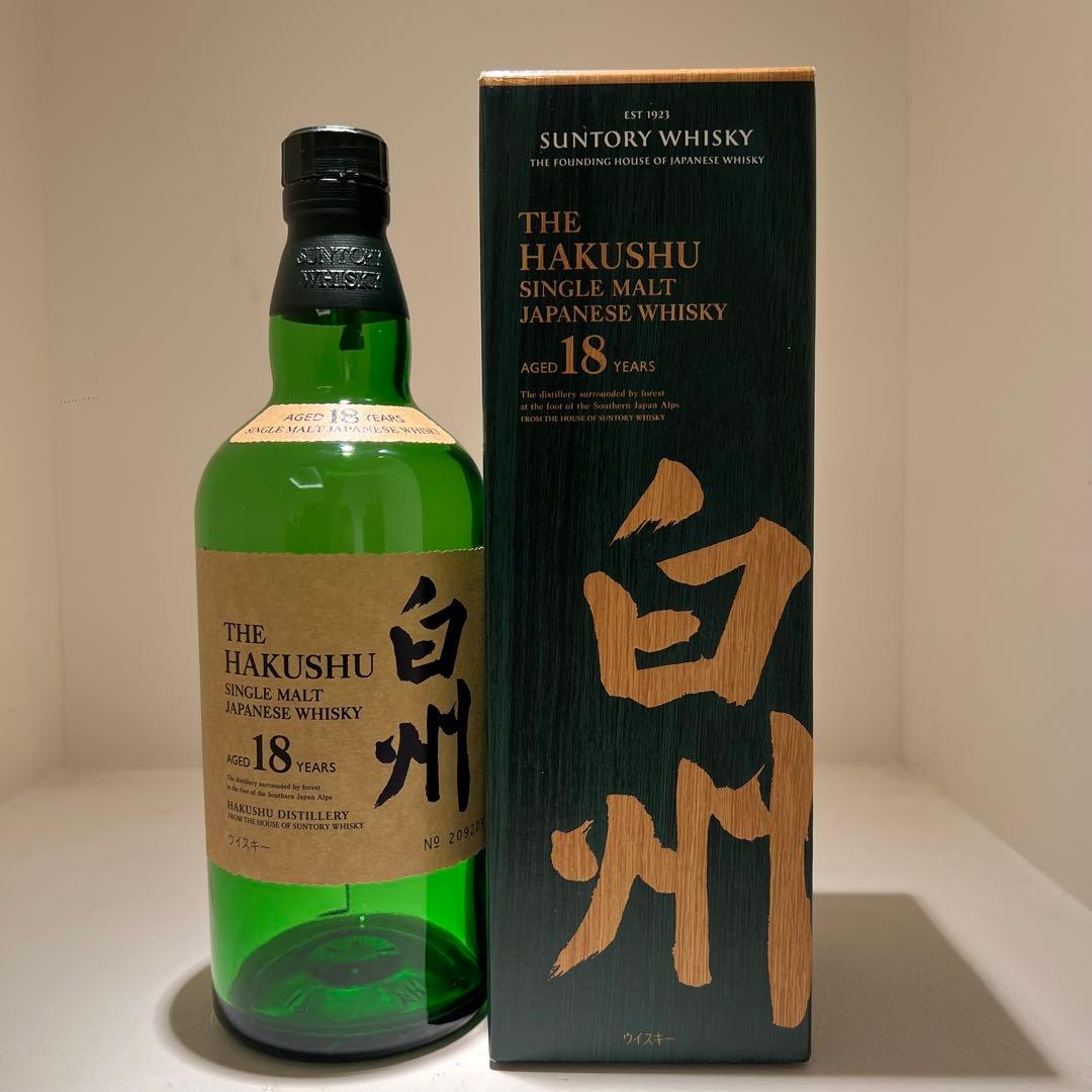 白州18年空瓶空箱セット