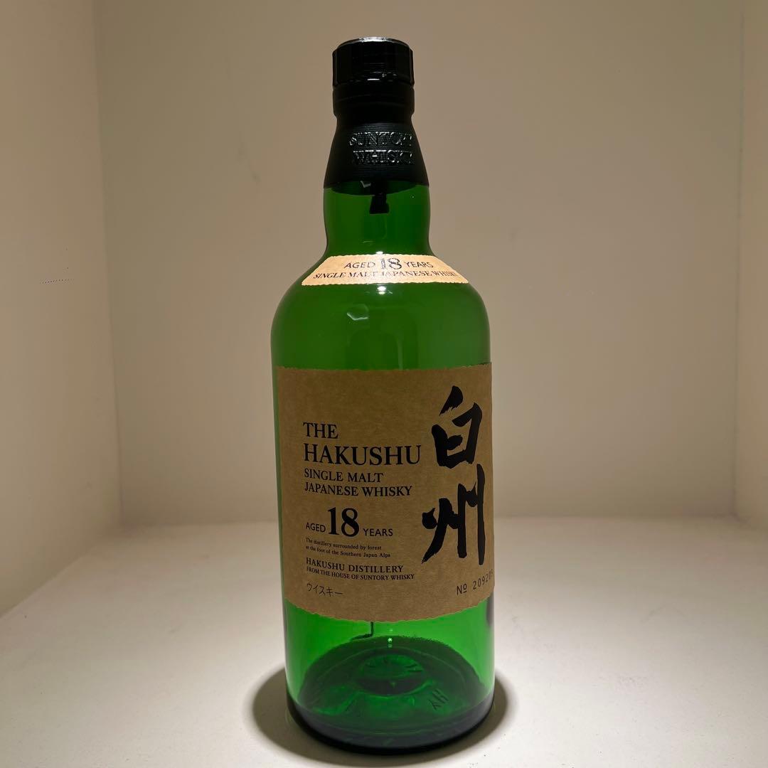 白州18年空瓶空箱セット